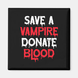 Rett eines Vampire-Blutspendenkostüms Magnet