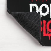 Rett eines Vampire-Blutspendenkostüms Mousepad (Ecke)