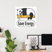 Rett Energy Panda Poster (Heimbüro)