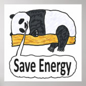 Rett Energy Panda Poster (Vorne)