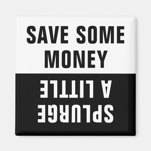 Rett etwas Geld, Plurge ein bisschen Magnet (Vorne)