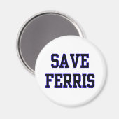 Rett Ferris Magnet (Vorderseite/Rückseite)