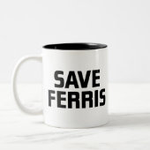 Rett Ferris Zweifarbige Tasse (Links)