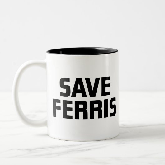 Rett Ferris Zweifarbige Tasse (Links)