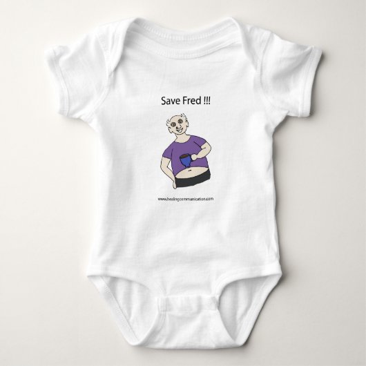 Rett Fred Baby Strampler (Vorderseite)