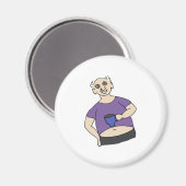 Rett Fred Magnet (Vorderseite/Rückseite)