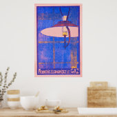 Rett Gas ~ Vintager französischer Weltkrieg 1. Poster (Küche)