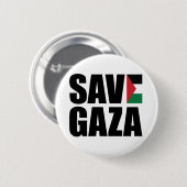RETT GAZA BUTTON (Vorne & Hinten)