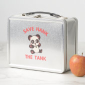 Rett Hank the Tank Funny Metall Brotdose (Beispiel)