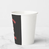 Rett Hank the Tank Funny Pappbecher (Links)