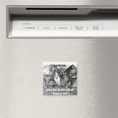 RETT: HITCHING: HORSE ART MAGNET (In Situ (Geschirrspüler))