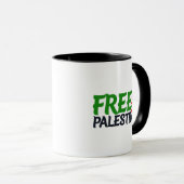 Rett Humanität, Freie Palästina, Tasse (VorderseiteRechts)