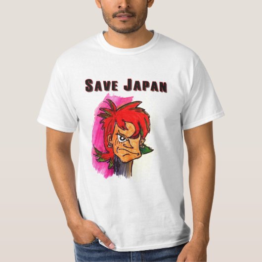 Rett JAPAN T - Shirt Punk Boy (Vorderseite)