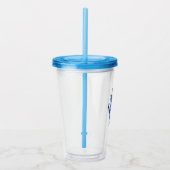 Rett jetzt Wasser Acryltrinkbecher (Rechts)