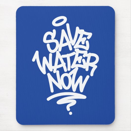 Rett jetzt Wasser Mousepad (Vorne)