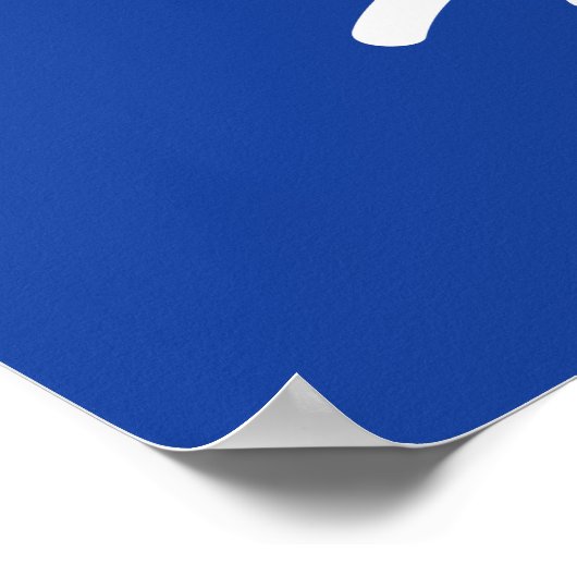 Rett jetzt Wasser Poster (Ecke)