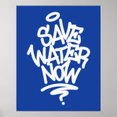 Rett jetzt Wasser Poster (Vorne)
