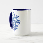 Rett jetzt Wasser Tasse (Vorderseite Links)