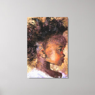 Rett Kids Canvas Print Peace - Art Painting Leinwanddruck