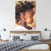 Rett Kids Canvas Print Peace - Art Painting Leinwanddruck (Insitu (Schlafzimmer))