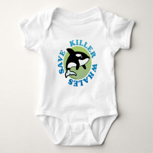 Rett Killer Whales Baby Strampler