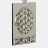 Rett Kinder, Rett Leben Banner-Ornament Silber (Rechts)