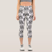 Rett Kinder, Rett Leben Capri Leggings (Vorderseite)