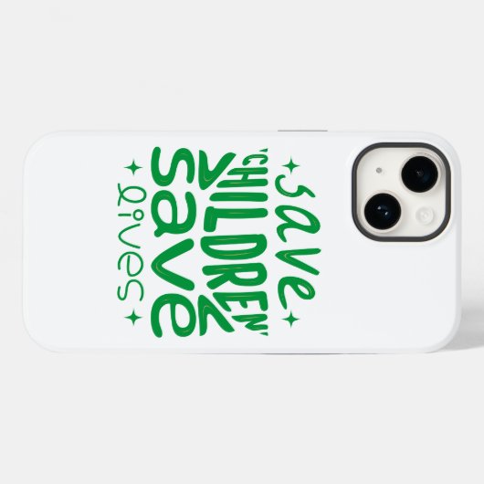 Rett Kinder, Rett Leben Case-Mate iPhone Hülle (Rückseite (Horizontal))