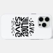 Rett Kinder, Rett Leben Case-Mate iPhone Hülle (Rückseite (Horizontal))