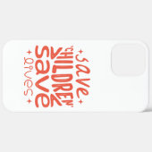 Rett Kinder, Rett Leben Case-Mate iPhone Hülle (Hinten (horizontal))