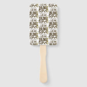 Rett Kinder, Rett Leben Fächer (Rückseite)