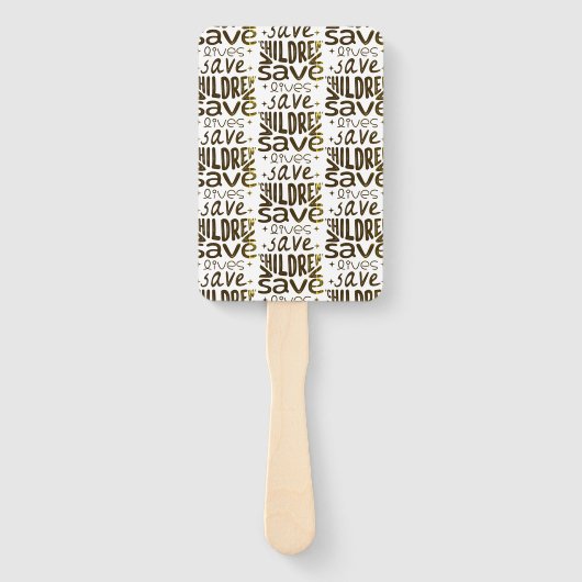 Rett Kinder, Rett Leben Fächer (Rückseite)