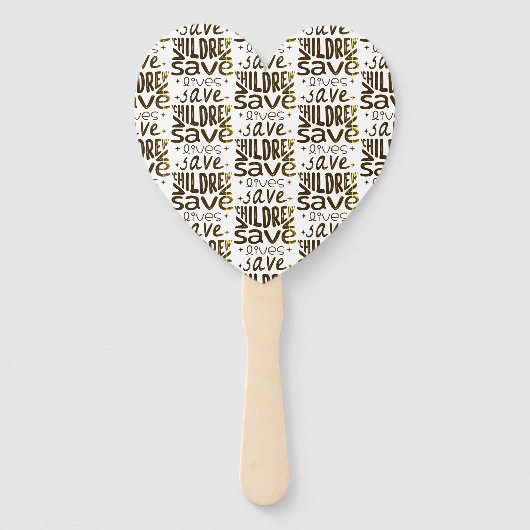 Rett Kinder, Rett Leben Fächer (Rückseite)