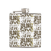 Rett Kinder, Rett Leben Flachmann (Vorderseite)