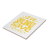 Rett Kinder, Rett Leben Fliese (Seite)