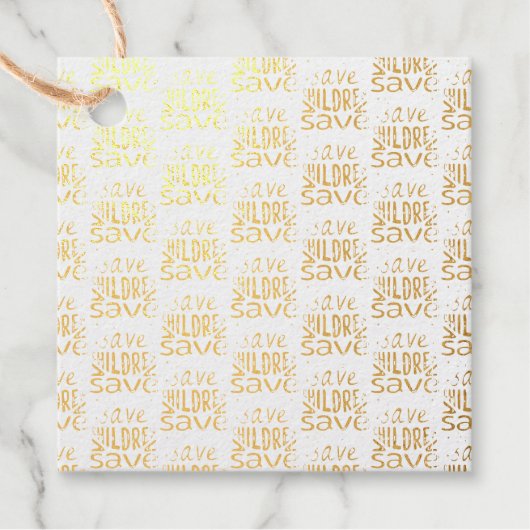 Rett Kinder, Rett Leben Geschenkanhänger (Vorderseite)