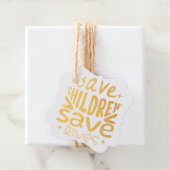 Rett Kinder, Rett Leben Geschenkanhänger (Mit Box)