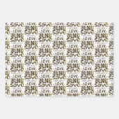 Rett Kinder, Rett Leben Geschenkpapier Set (Vorderseite 3)