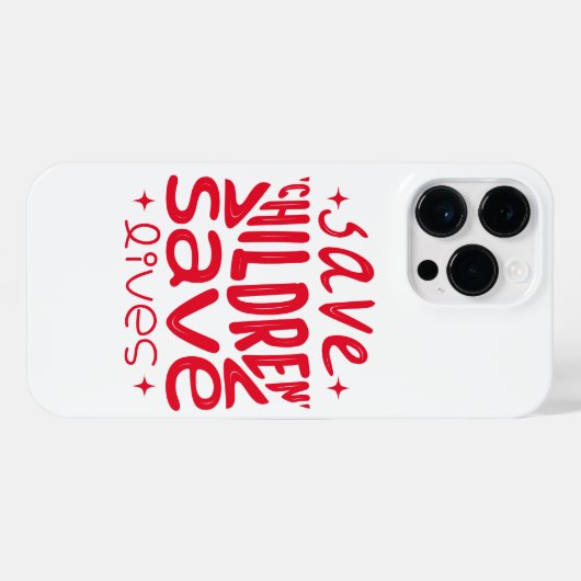 Rett Kinder, Rett Leben iPhone Hülle (Rückseite (Horizontal))