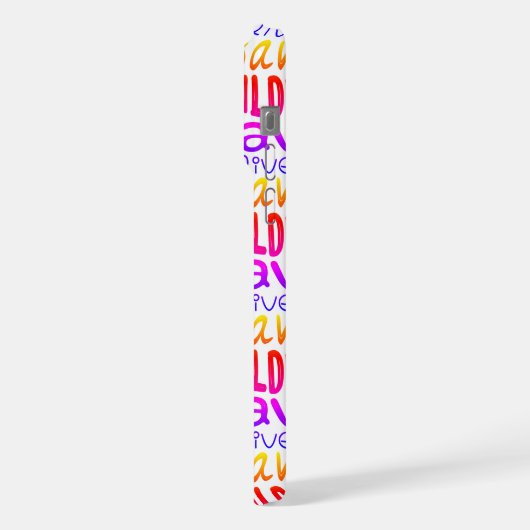 Rett Kinder, Rett Leben iPhone Hülle (Linke Seite)