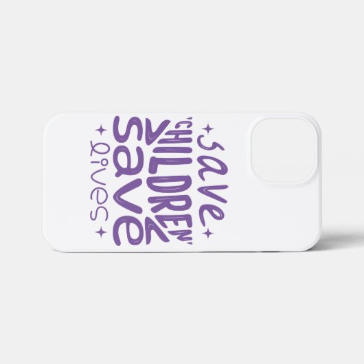 Rett Kinder, Rett Leben iPhone Hülle (Rückseite (Horizontal))