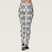 Rett Kinder, Rett Leben Leggings (Rückseite)