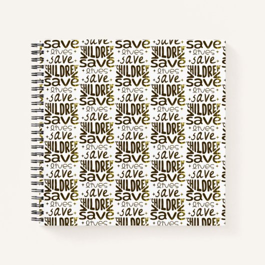 Rett Kinder, Rett Leben Notizblock (Vorderseite)