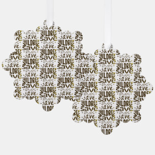 Rett Kinder, Rett Leben Ornament Karte