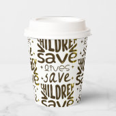 Rett Kinder, Rett Leben Pappbecher (Vorderseite)