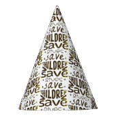 Rett Kinder, Rett Leben Partyhütchen (Vorderseite)