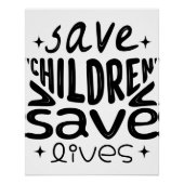 Rett Kinder, Rett Leben Poster (Vorderseite)