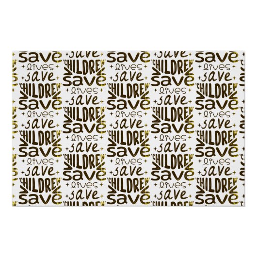 Rett Kinder, Rett Leben Poster (Vorderseite)