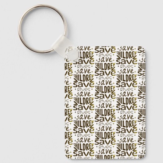 Rett Kinder, Rett Leben Schlüsselanhänger (Vorderseite)