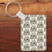 Rett Kinder, Rett Leben Schlüsselanhänger (Vorderseite)